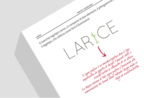Larice – Brand identity