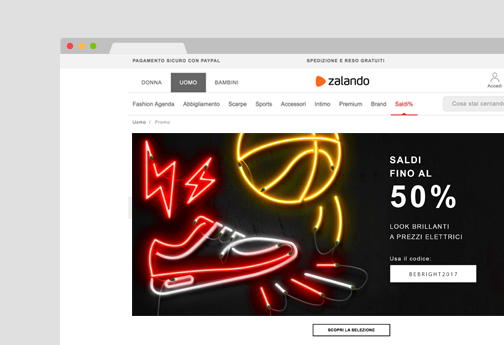 ZALANDO – online campaign